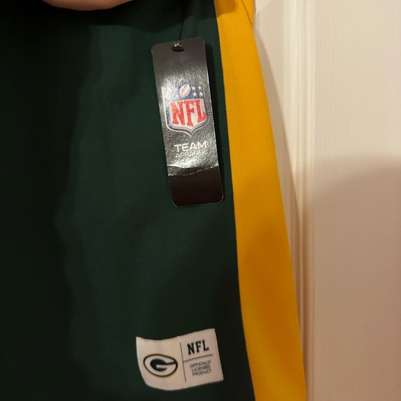 NFL Brand Green Bay Packers Jersey Pullover Shirt, NWT. Size L & Size XXL - Picture 3 of 3